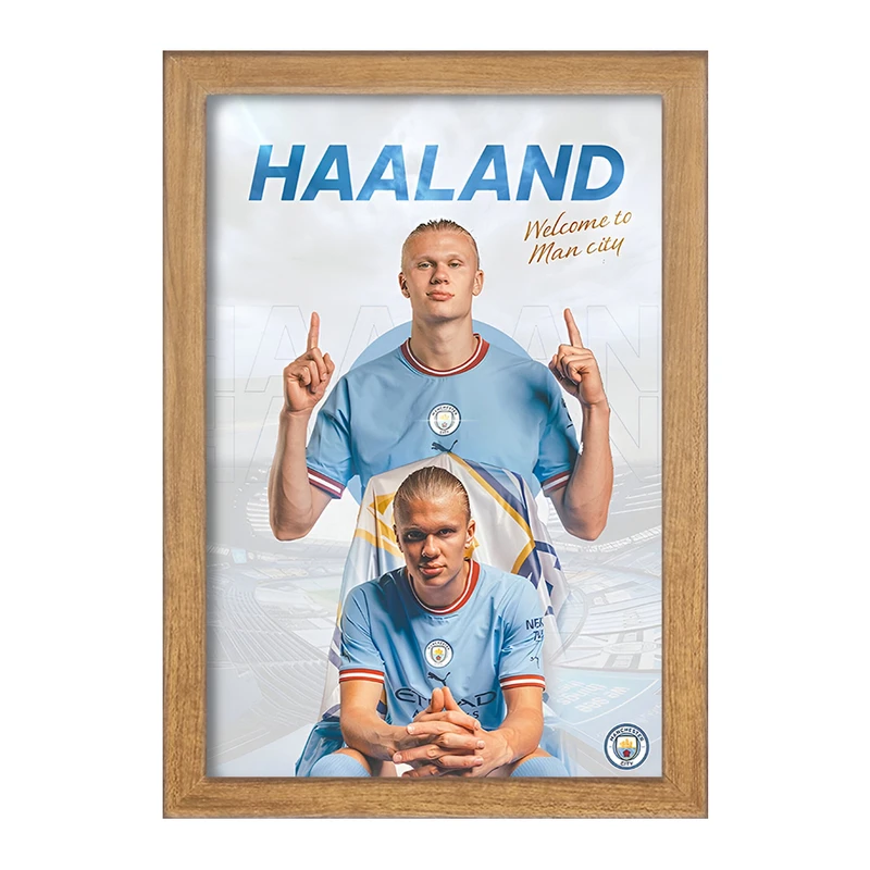تابلو خندالو طرح ارلینگ هالند (Erling Haaland) کد F14279