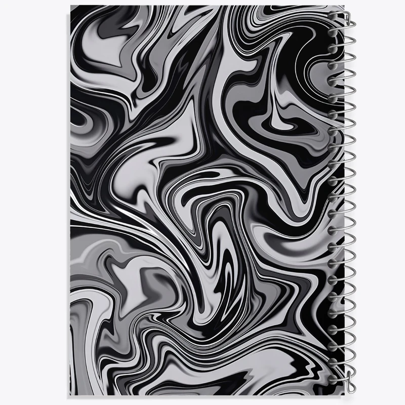 دفتر طراحی 50 برگ خندالو طرح پترن فانتزی کد N2726