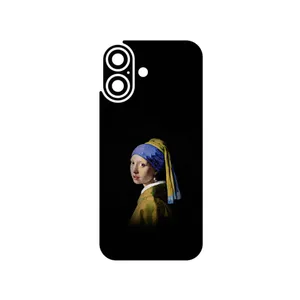 MAHOOT Girl with a Pearl Earring of Vermeer Cover Sticker for Apple iPhone 17