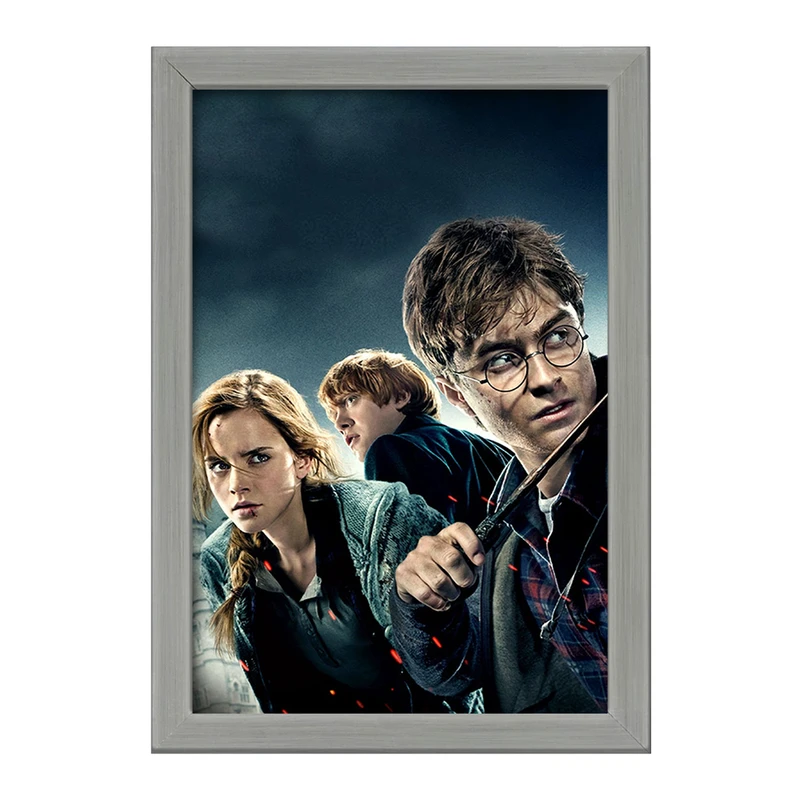 تابلو خندالو طرح رون و هرمیون و هری پاتر Harry Potter  کد 2915