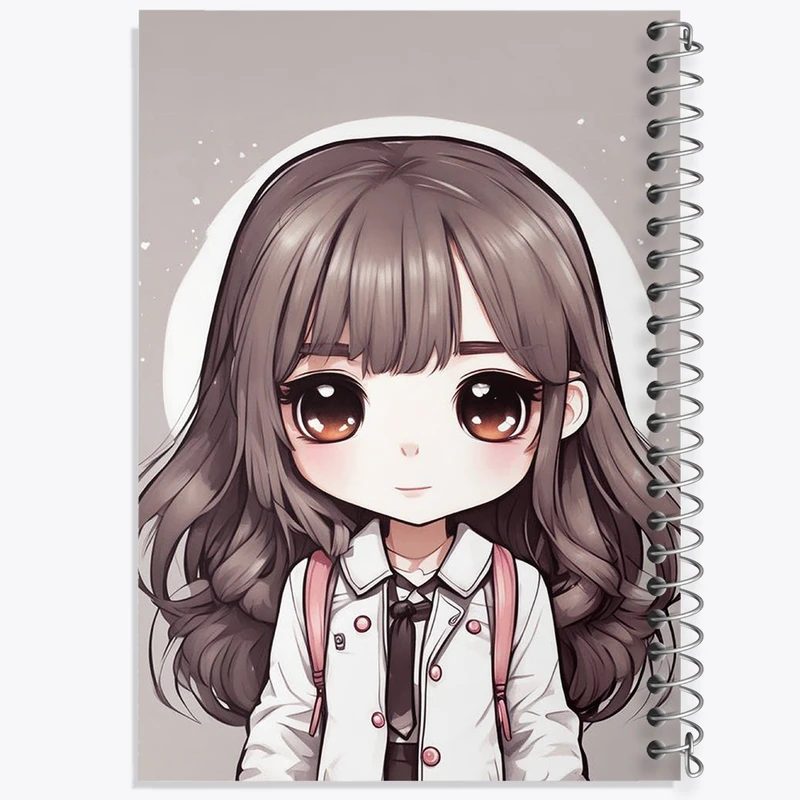 دفتر طراحی 50 برگ خندالو طرح دخترانه کد N1983