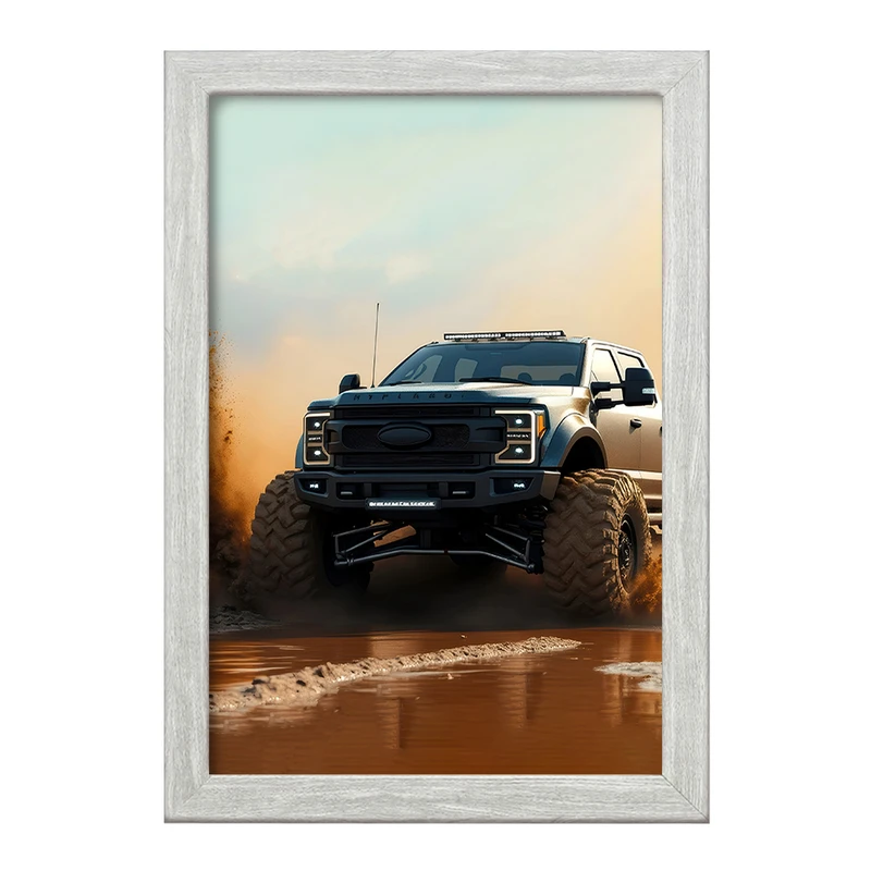 تابلو خندالو طرح آفرود (Off Road) کد F5213