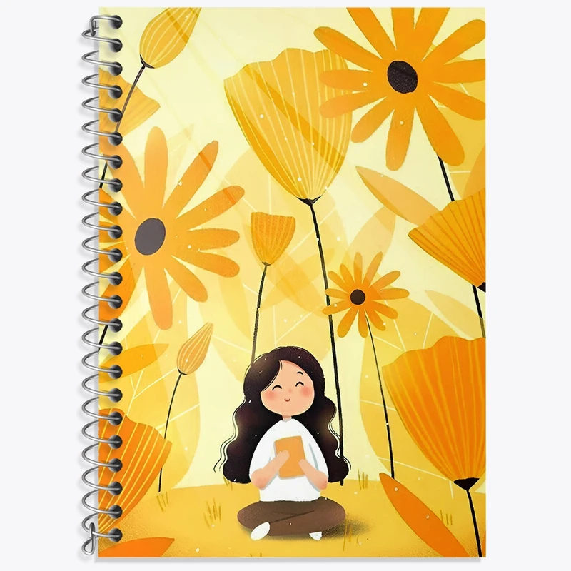 دفتر لغت 50 برگ خندالو طرح دخترانه کد N6851