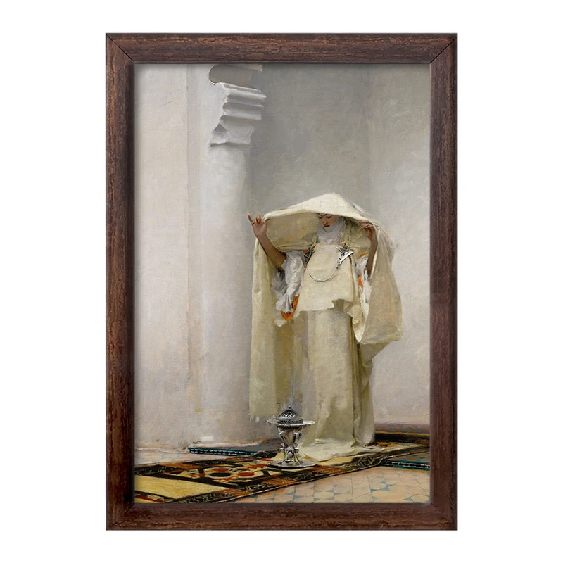 تابلو خندالو طرح نقاشی دود عود عنبر اثر جان سینگر سارجنت کد F12196