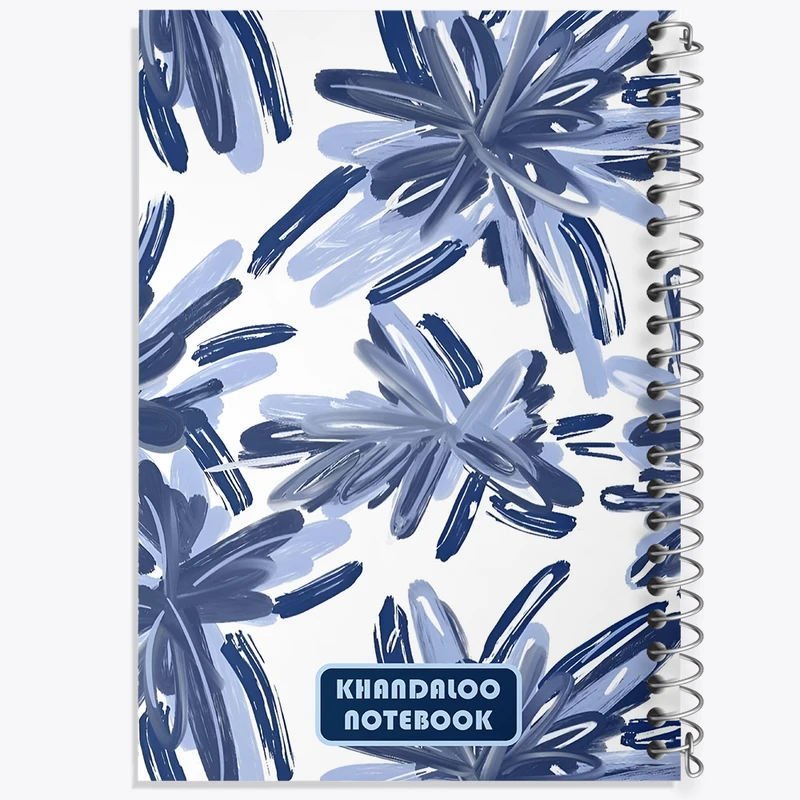 دفتر مشق 50 برگ خندالو طرح گل کد N6113