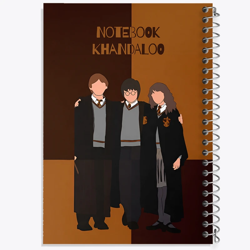 دفتر مشق 50 برگ خندالو طرح هری پاتر (Harry Potter) کد N7204