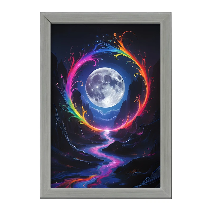 تابلو خندالو طرح ماه (Moon) کد F11760