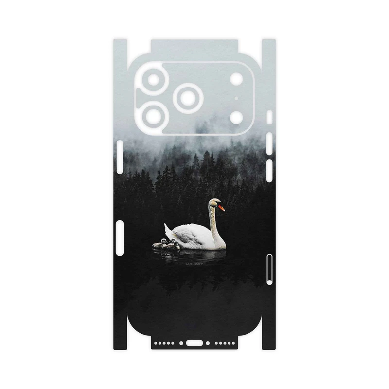 برچسب پوششی ماهوت مدل Swan_Lake-FullSkin مناسب برای گوشی موبایل اپل iPhone 17 Pro