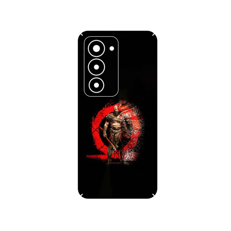 برچسب پوششی ماهوت مدل GOD_OF_WAR مناسب برای گوشی موبایل شیائومی Redmi 15 4G