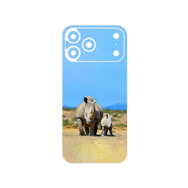 برچسب پوششی ماهوت مدل Rhino مناسب برای گوشی موبایل اپل iPhone 17 Pro Max