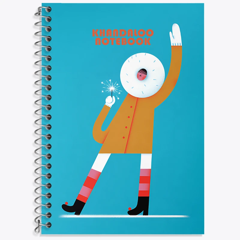 دفتر نت موسیقی 50 برگ خندالو طرح اسکیمو کد N6143