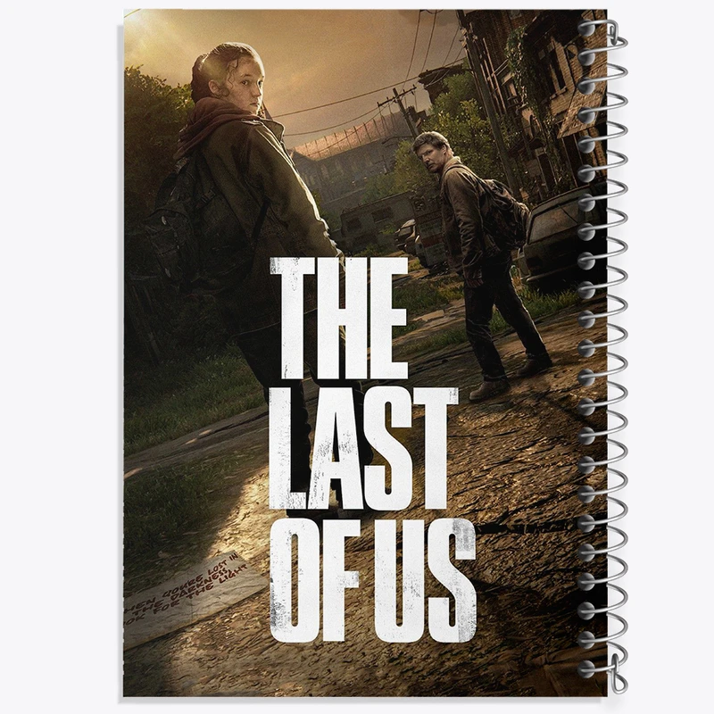 دفتر مشق 100 برگ خندالو طرح (The Last Of Us) آخرین بازمانده از ما کد N9313