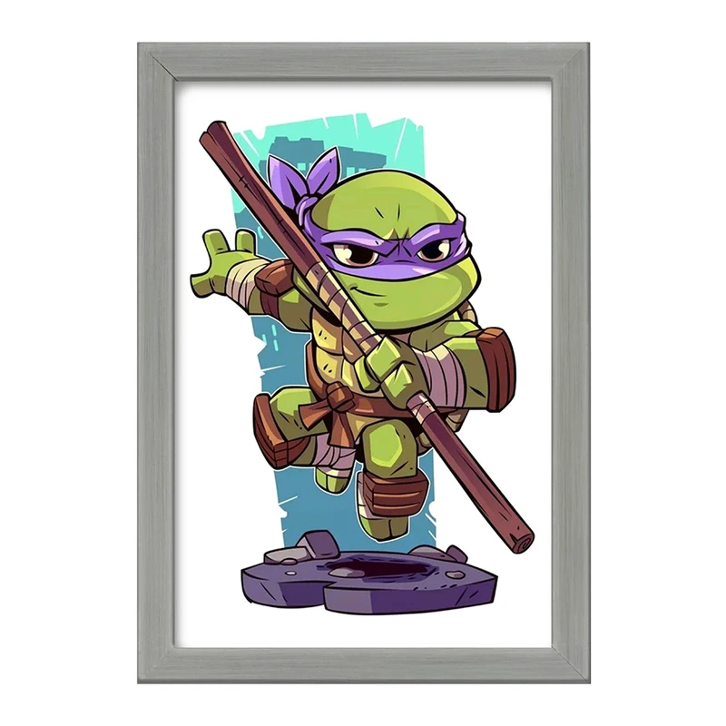 تابلو خندالو طرح داناتلو لاکپشت های نینجا  کد 13208