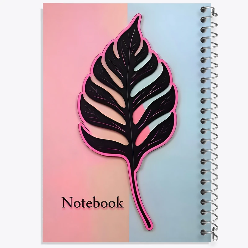 دفتر لیست خرید 50 برگ خندالو طرح برگ کد N6433