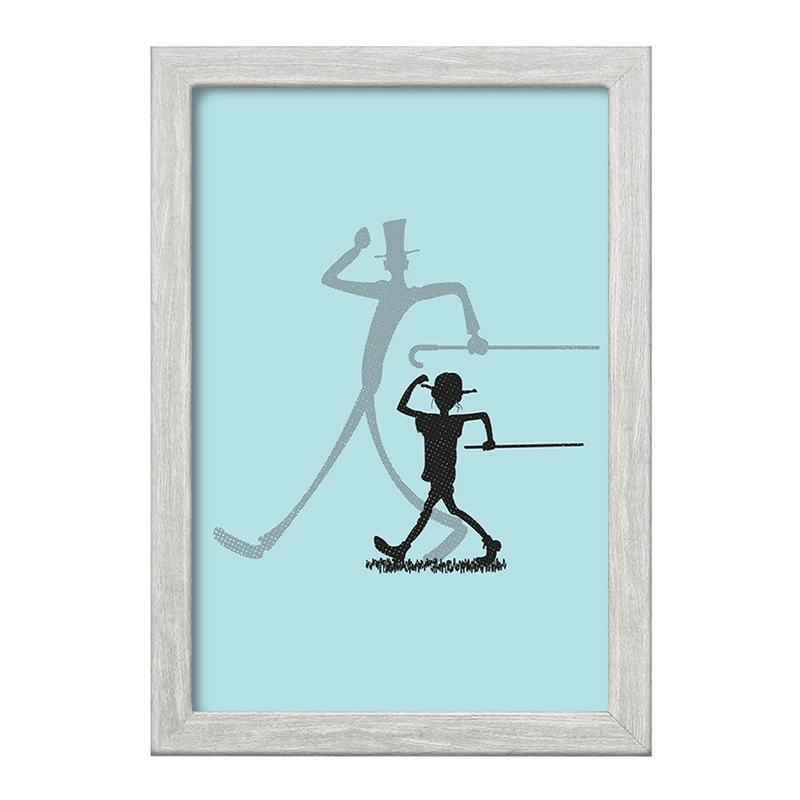 تابلو خندالو طرح جودی آبوت Judy Abbott کد 31141