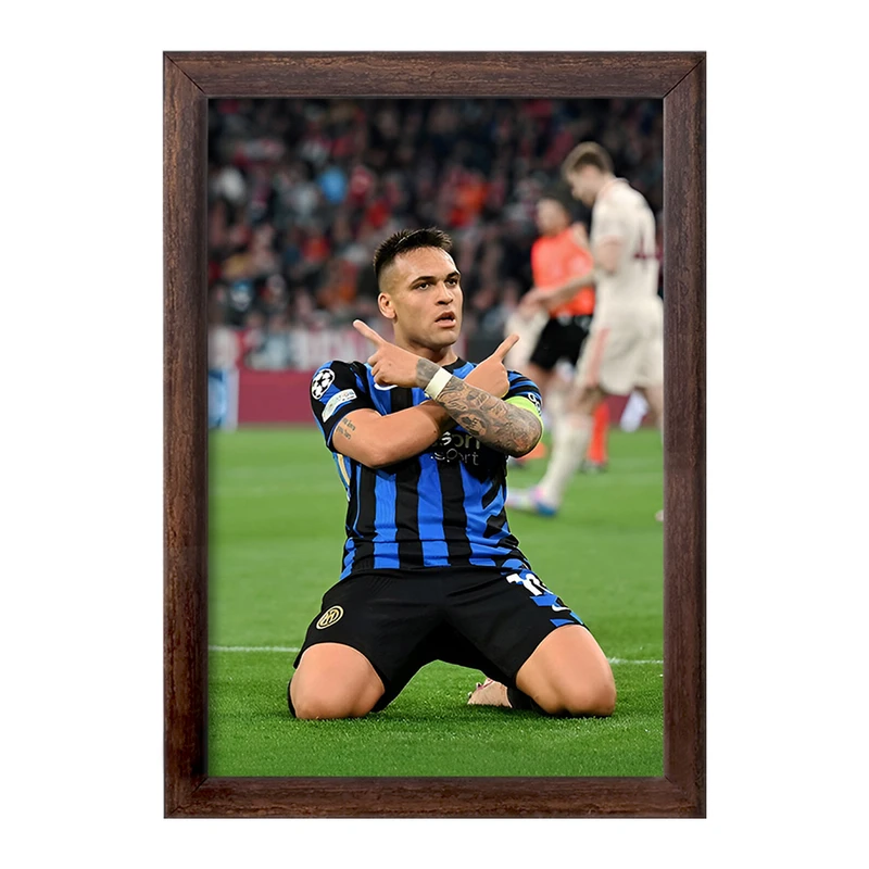 تابلو خندالو طرح لاوتارو خاویر مارتینز (Lautaro Martínez) کد F14325