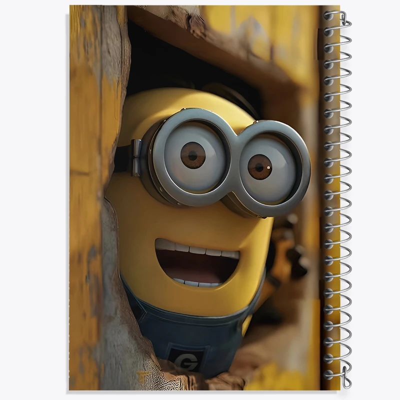 دفتر نقاشی 50 برگ خندالو طرح مینیون ها (Minions) کد F4258