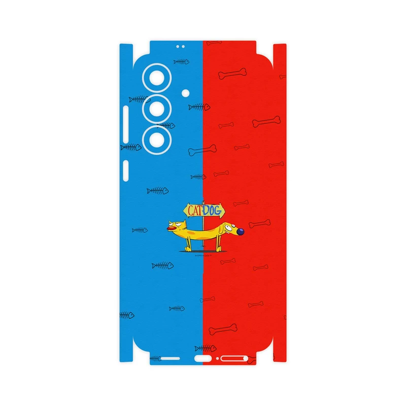برچسب پوششی ماهوت مدل CatDog-FullSkin مناسب برای گوشی موبایل سامسونگ Galaxy S25 FE