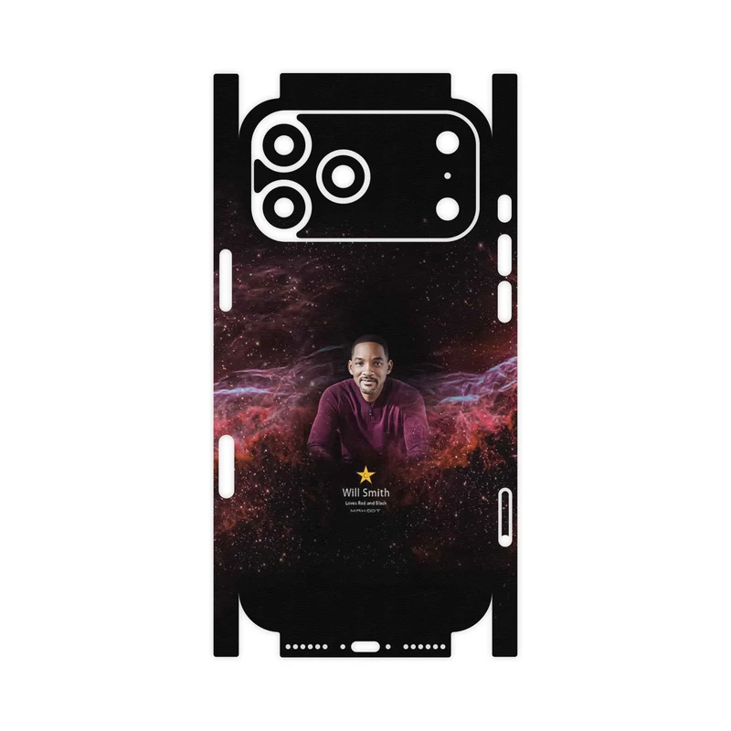 برچسب پوششی ماهوت مدل Will Smith-FullSkin مناسب برای گوشی موبایل اپل iPhone 17 Pro Max