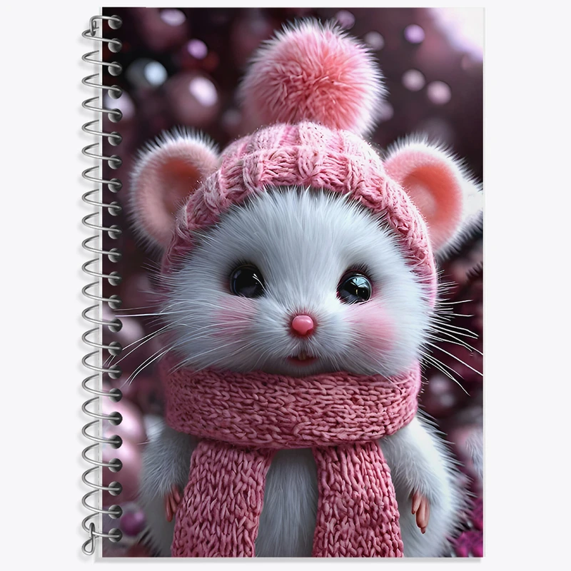 دفتر نت موسیقی 50 برگ خندالو طرح موش بامزه کد F9896