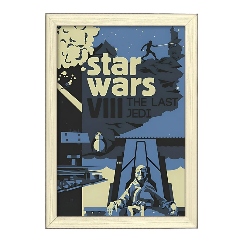 تابلو خندالو طرح جنگ ستارگان (Star Wars) کد F10500