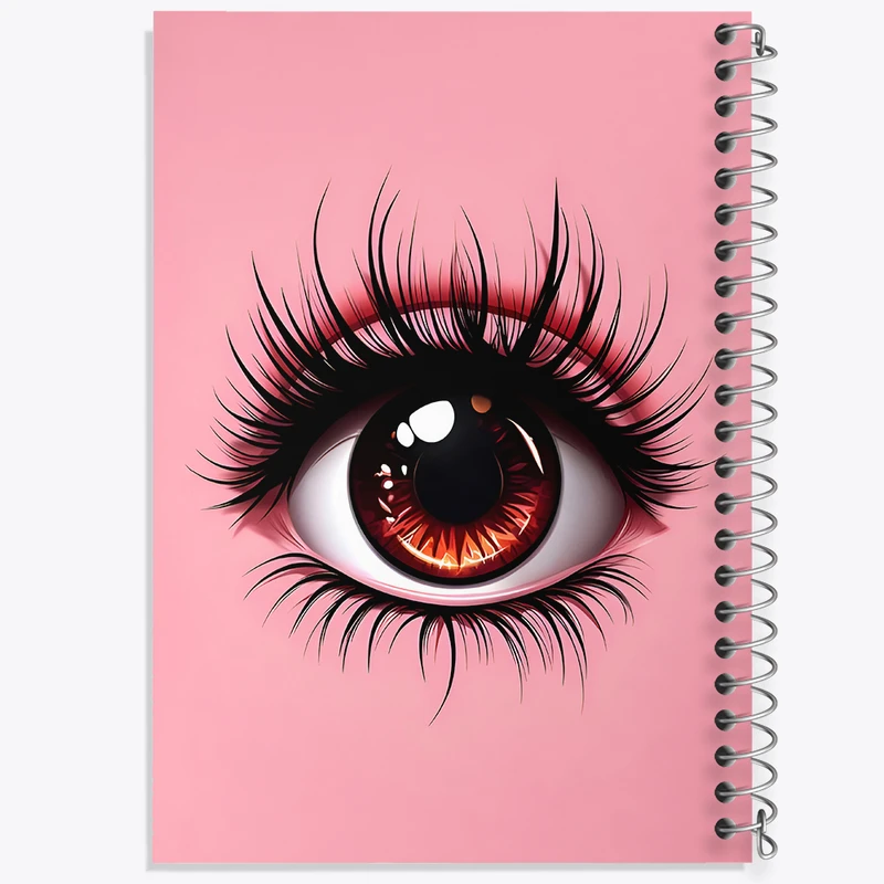 دفتر نقاشی 50 برگ خندالو طرح چشم کد N6729