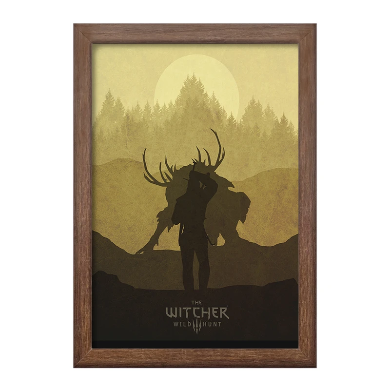 تابلو خندالو طرح ویچر (The Witcher) کد F13609