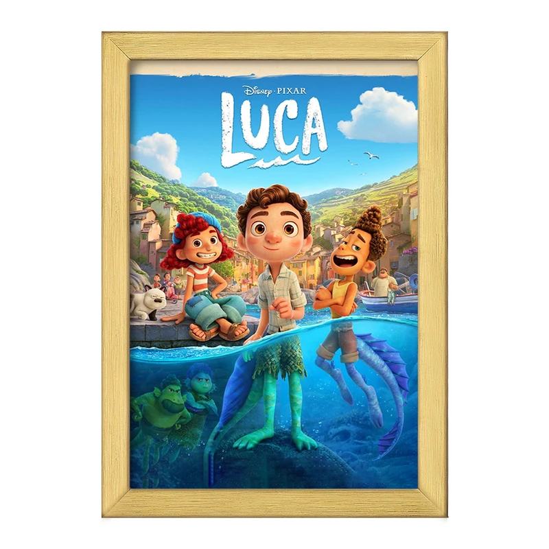 تابلو خندالو طرح لوکا کد F2076