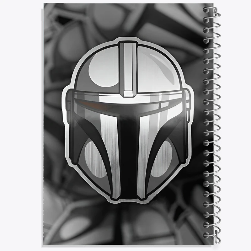 دفتر مشق 50 برگ خندالو طرح ماندالوریان (The Mandalorian) کد N8952
