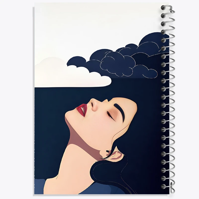 دفتر مشق 100 برگ خندالو طرح دخترانه کد F11585