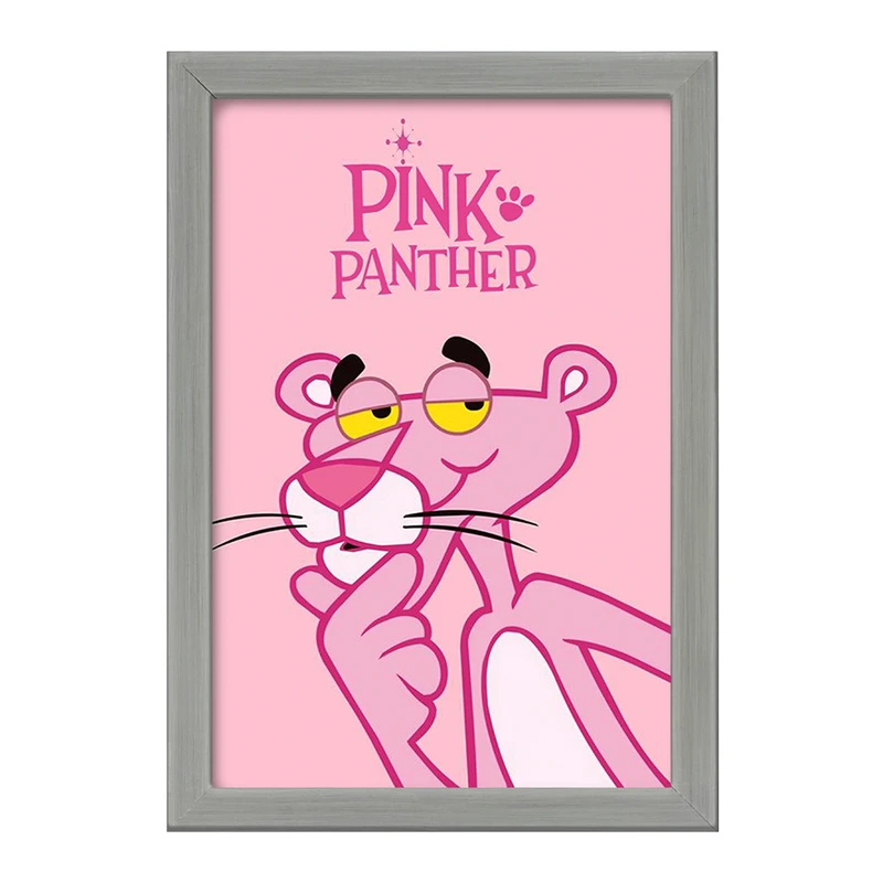 تابلو خندالو طرح پلنگ صورتی Pink Panther  کد 1399