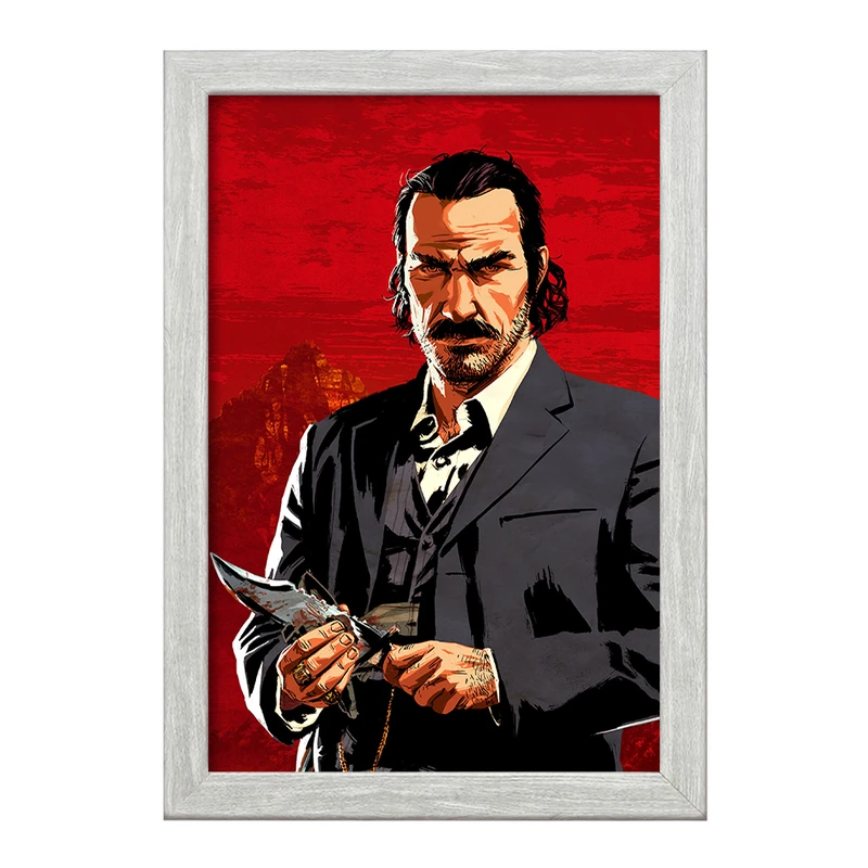 تابلو خندالو طرح بازی رد دد (Read dead) کد F743