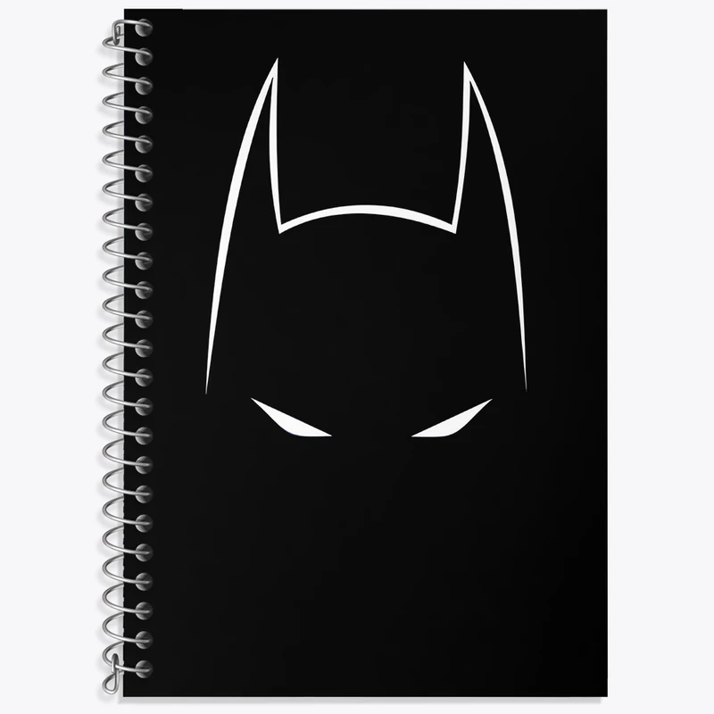 دفتر زبان دوخط 50 برگ خندالو طرح بتمن (Batman) کد F3966