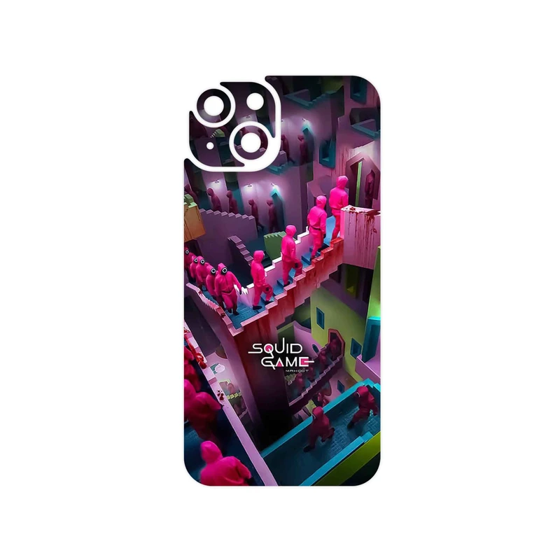 برچسب پوششی ماهوت مدل Squid Game مناسب برای گوشی موبایل اپل iPhone 14