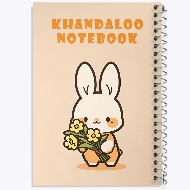 دفتر لیست خرید 50 برگ خندالو طرح خرگوش کیوت کد N8451