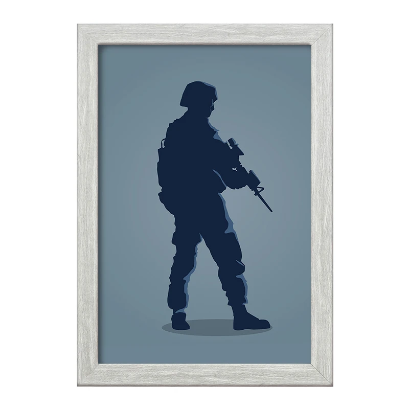 تابلو خندالو طرح کال آف دیوتی (call Of Duty) کد F2294