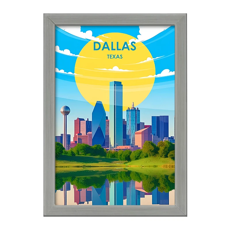 تابلو خندالو طرح دالاس (Dallas) کد F6331