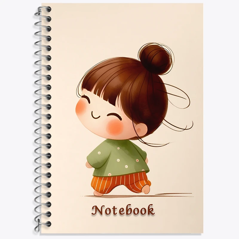 دفتر لغت 50 برگ خندالو طرح دخترانه کودکانه کد N7014