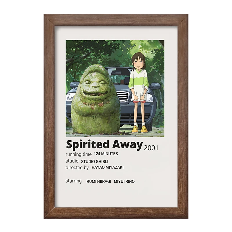 تابلو خندالو طرح انیمه شهر اشباح (Spirited Away) کد F13201