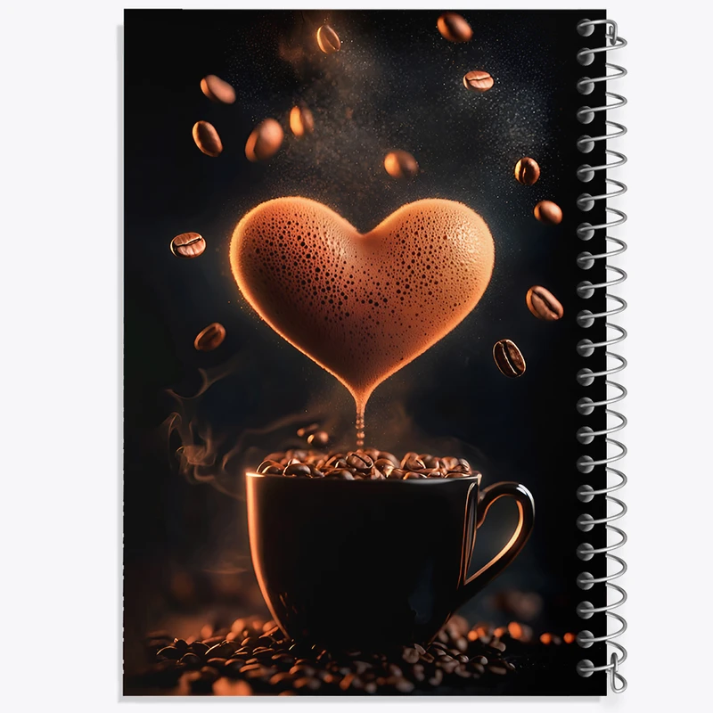 دفتر نقاشی 50 برگ خندالو طرح فنجان قهوه کد F12880