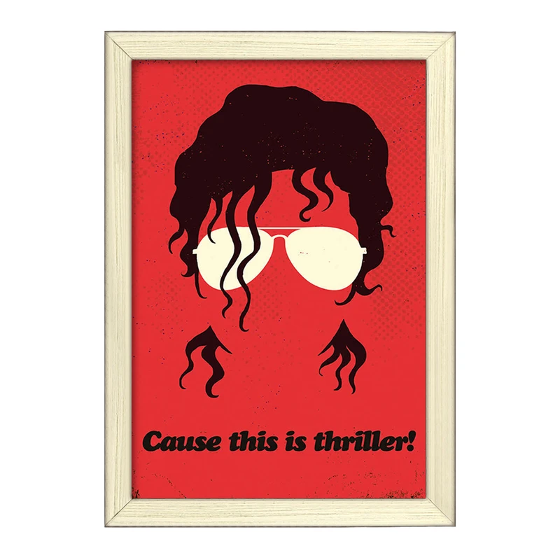 تابلو خندالو طرح مایکل جکسون Michael Jackson  کد 3289