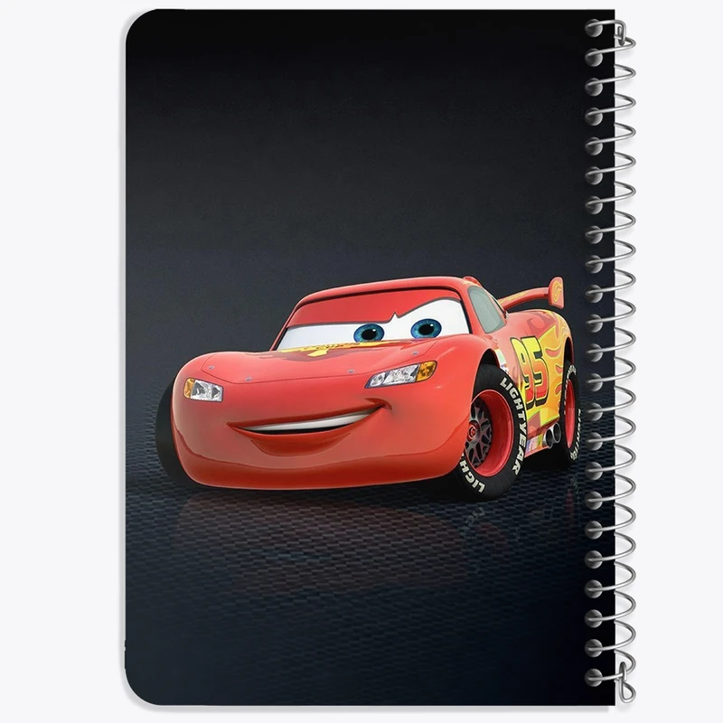 دفتر یادداشت 50 برگ خندالو طرح ماشین ها (Cars) کد 36554