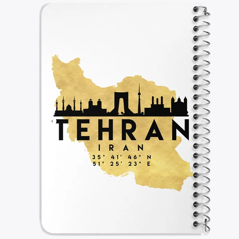 دفتر یادداشت 50 برگ خندالو طرح تهران کد F1723