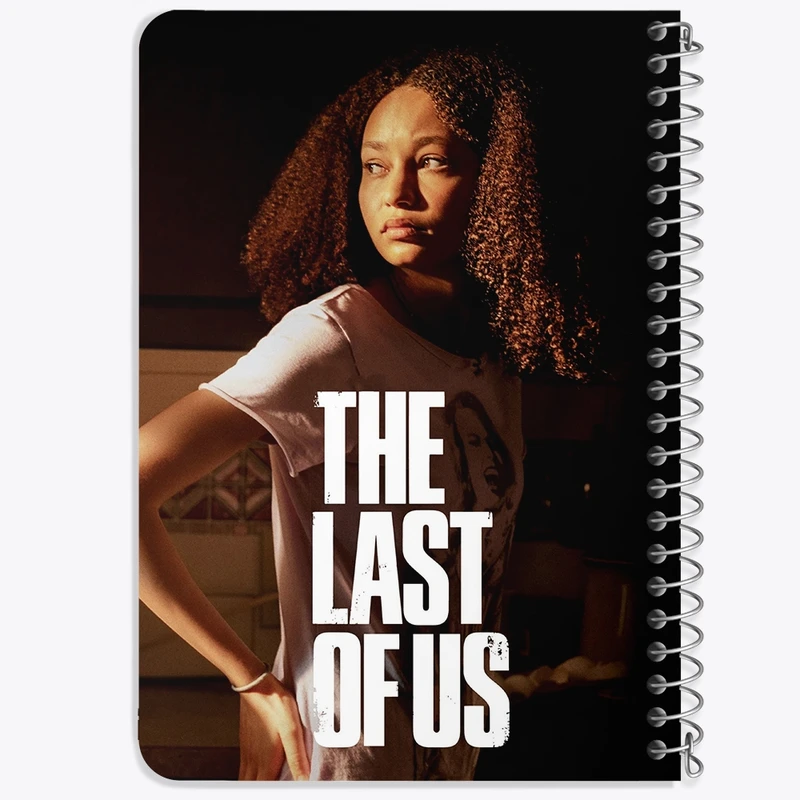 دفتر یادداشت 50 برگ خندالو طرح (The Last Of Us) آخرین بازمانده از ما کد N9337