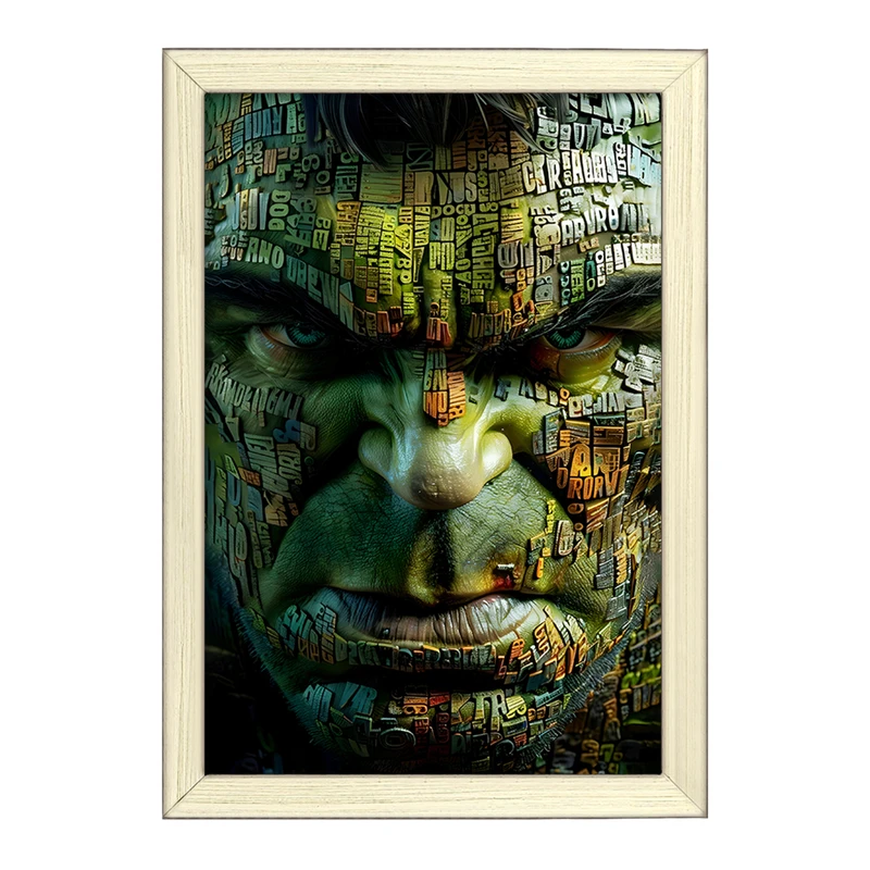 تابلو خندالو طرح هالک مارول (Marvel) کد F7165