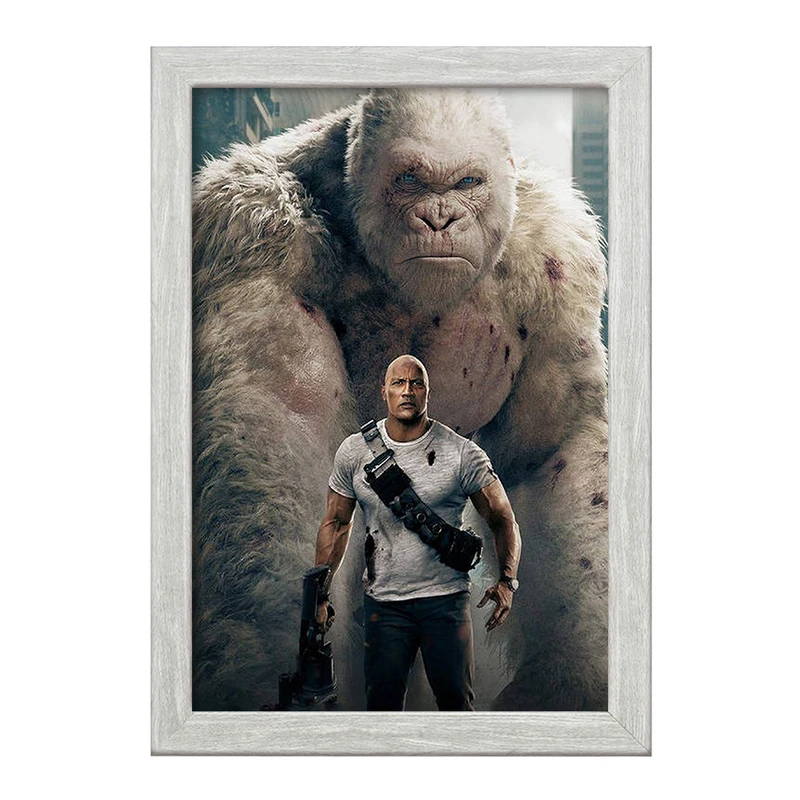 تابلو خندالو طرح رمپیج (Rampage) کد F2186