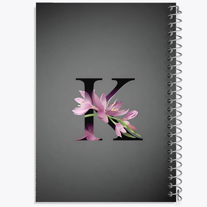 دفتر مشق 50 برگ خندالو طرح حرف K کد F4320