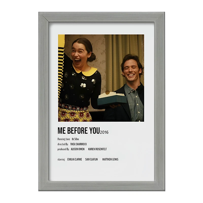 تابلو خندالو طرح من قبل از تو (Me Before You) کد F13009