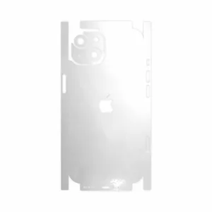 MAHOOT Metallic-White-FullSkin Cover Sticker for Apple iPhone 14
