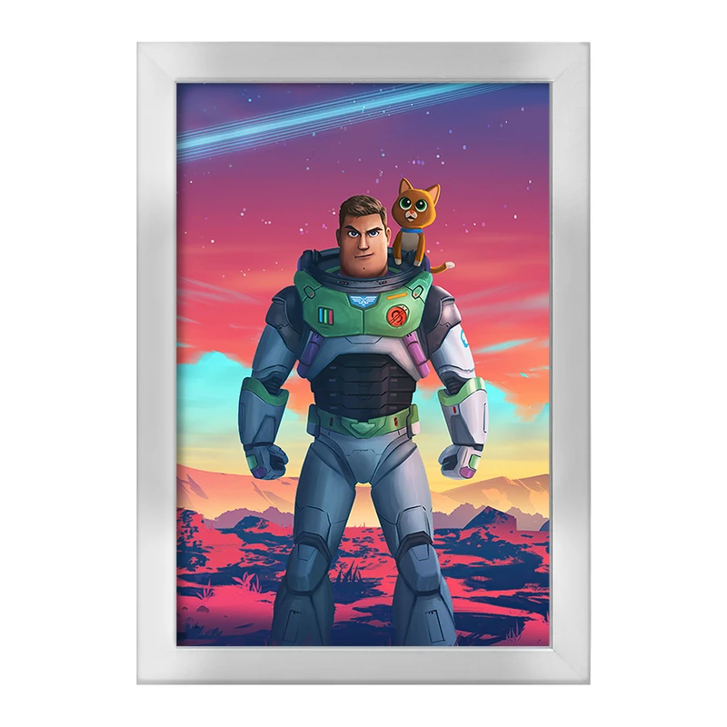 تابلو خندالو طرح انیمیشن باز لایتیر کد 26324